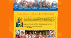Desktop Screenshot of ae-fussballschule.de